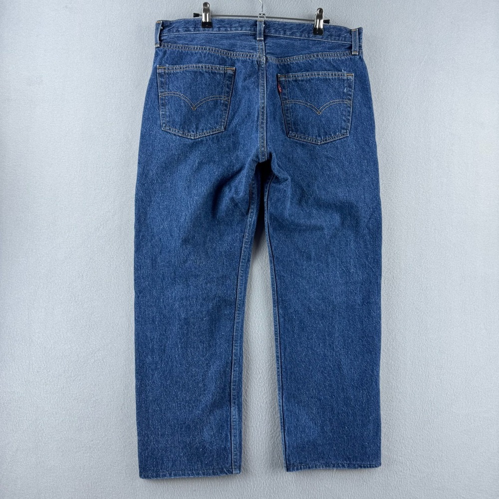 Vintage Levis Jeans Mens 36 (Fits 34x26) 501 Straight Button 90s Made in USA
